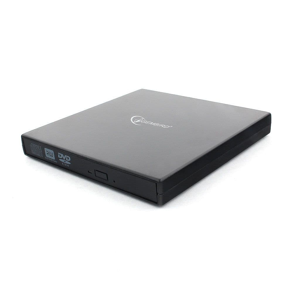 DVD±RW привод Gembird Внешний DVD-USB-02 USB 2.0 пластик, черный