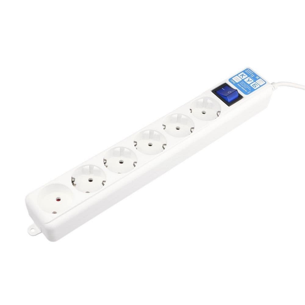 Фильтр-удлинитель Power Cube PRO SPL(5+1)-16B-P-5M 5,0 м, LC контур, 16А/3,5кВт