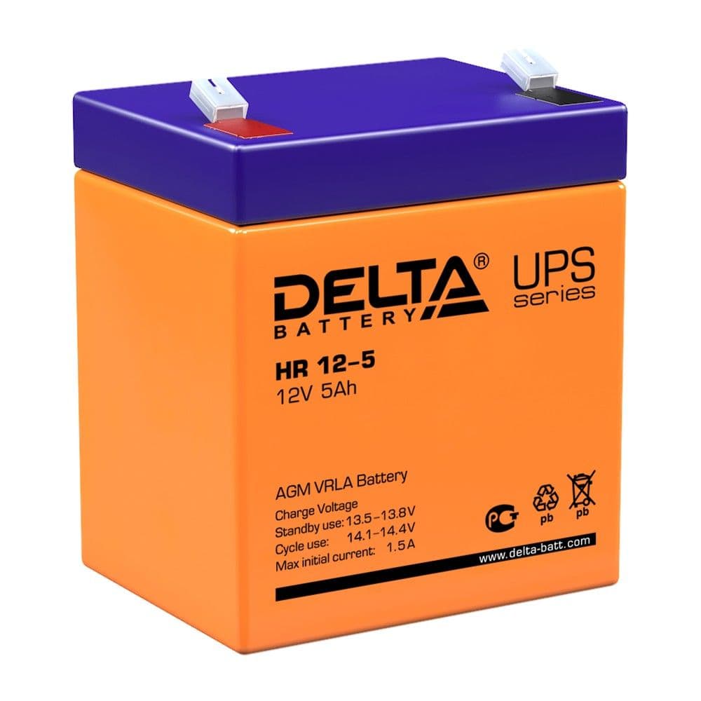 Аккумуляторная батарея Delta HR 12-5