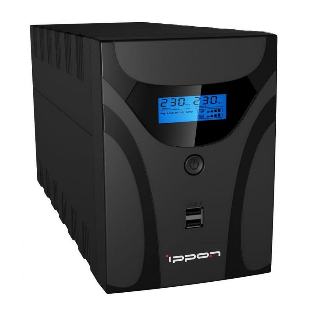 Источник бесперебойного питания Ippon Smart Power Pro II Euro 1200 720W/1200WA (1029740)
