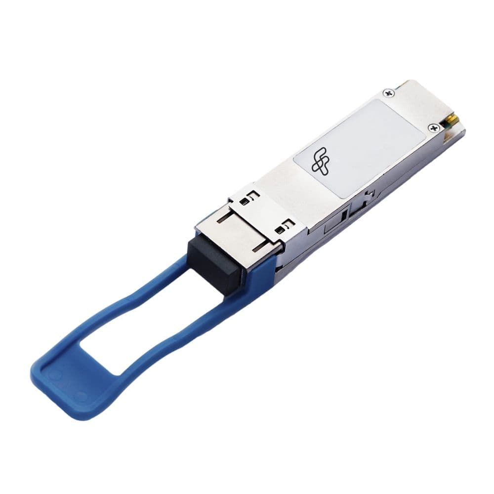Волоконно-оптический приемопередатчик Fibertrade FT-QSFP+-SR4-M (SC) Трансивер 40G, QSFP+, MPO MMF 150m SR4, 850nm laser, OEM, Fibertrade (аналог AFBR-79EIPZ)