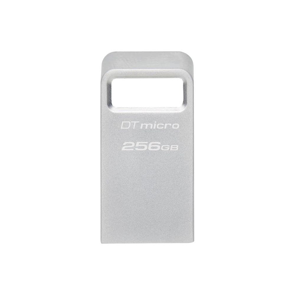 USB накопитель Kingston 256GB DataTraveler 3.0, металл, серебристый