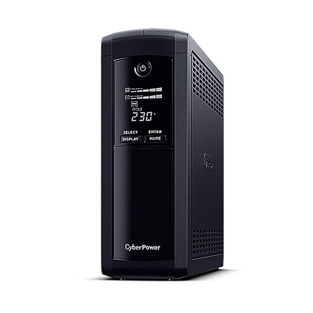 Источник бесперебойного питания ИБП Line-Interactive CyberPower VP1200ELCD 1200VA/720W USB/RS-232/RJ11/45 (4 + 1 EURO)