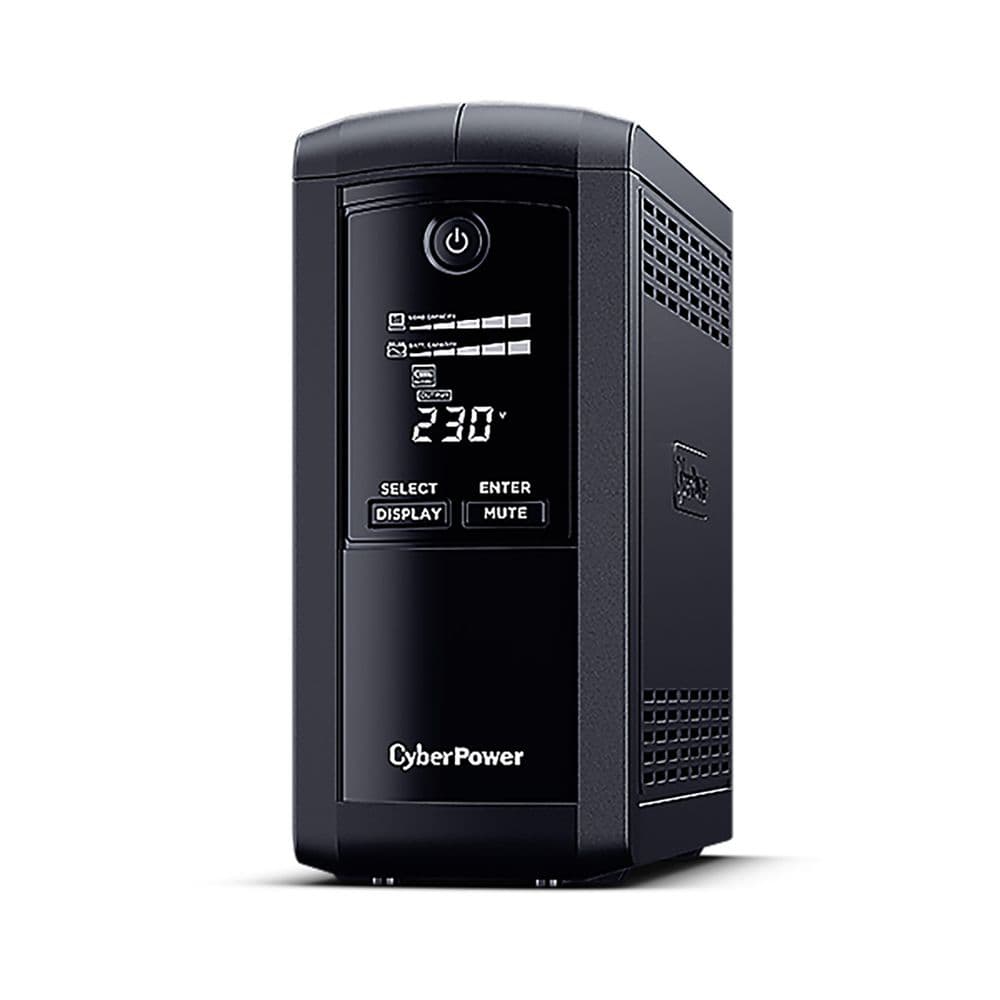 Источник бесперебойного питания ИБП Line-Interactive CyberPower VP1000EILCD 1000VA/550W USB/RS-232/RJ11/45 (6 IEC С13)