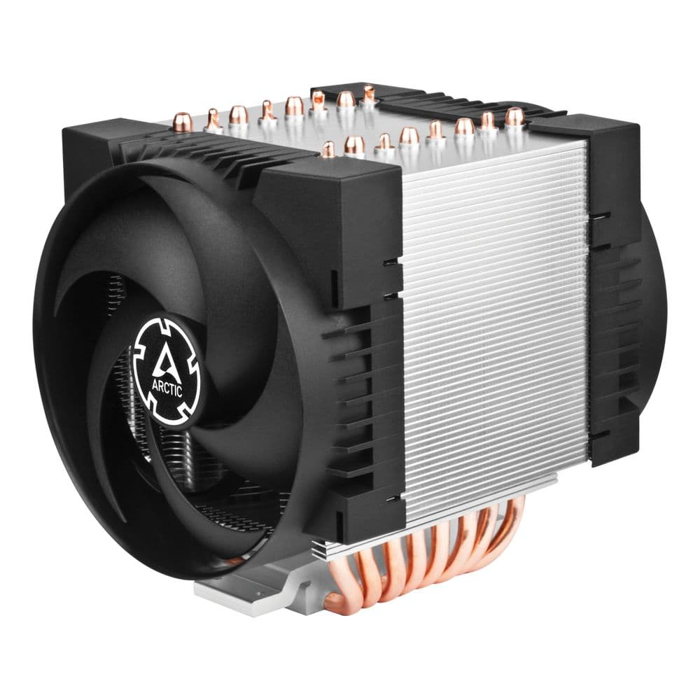 Вентилятор для процессора Arctic Cooling ARCTIC Freezer 4U-M Rev. 2 Retail (Intel: LGA4189, LGA4677 AMD: SP6, sTR5, SP3, TR4 Ampere: Altra (LGA4926), Максимальное тепловыделение процессора (TDP):350 Вт, Количество тепловых трубок: 8 шт) (ACFRE00133B)