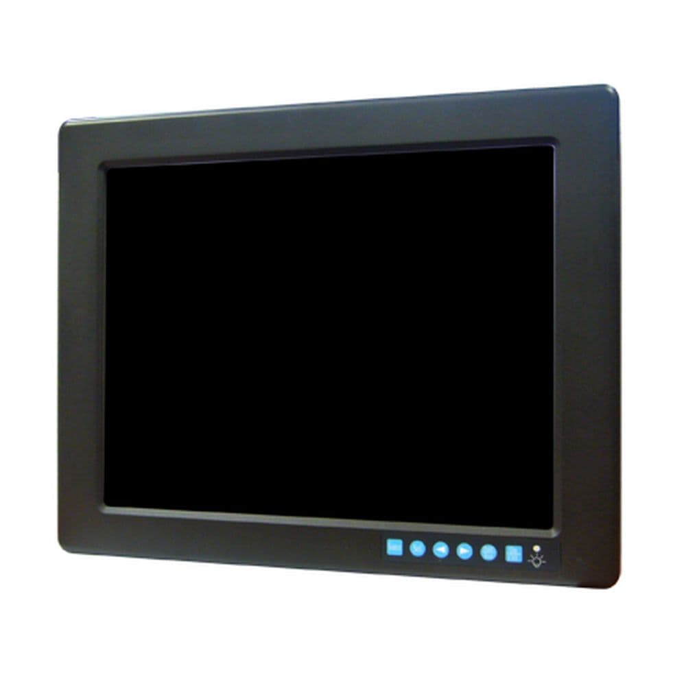 Промышленная мониторная панель Advantech FPM-3121G-R3BE 12.1" TFT LCD LED (интерфейс RS-232), 1024x768, яркость 450 нит," VGA, DVI-D, питание 24В DC клеммная колодка и 12В DC Jack (S0) Bad Pack