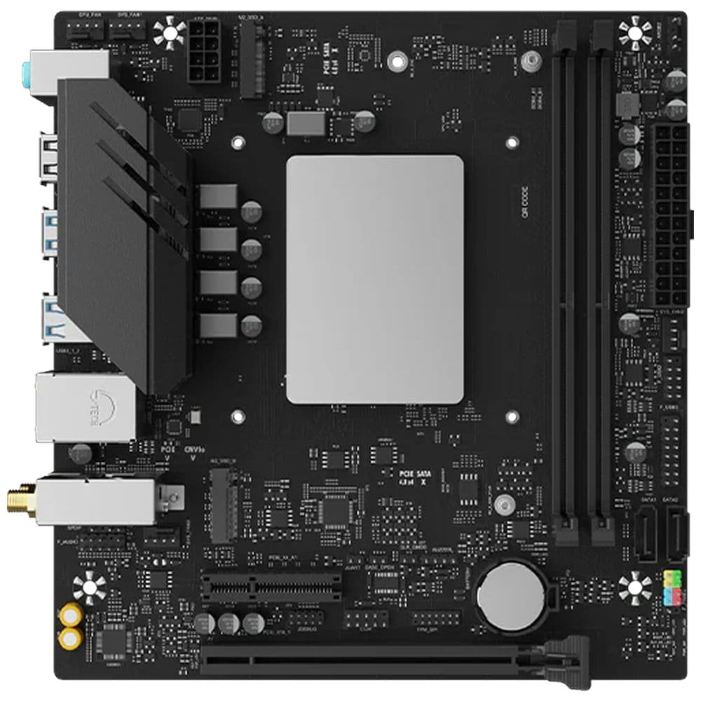 Материнская плата Maxsun MS-MoDT 230H D4 WIFI 230H, SoC, 2xDDR4, 1*PCIEx16, 1*PCIEx4, 2*M.2, 6*USB3.2Gen1, 6*USB2.0, 2*SATA3.0, 1G, M-ATX, OEM