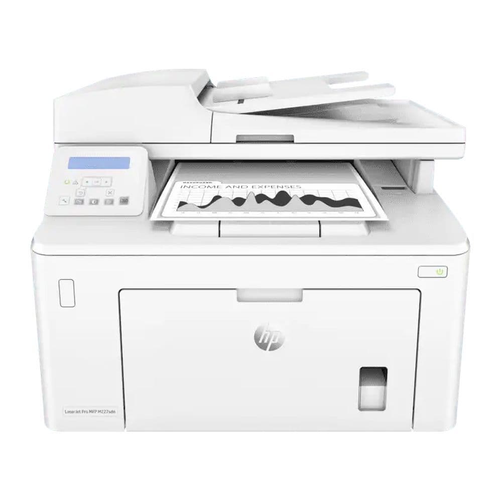 МФУ HP Bad Pack LaserJet Pro M227sdn (лазерное P/S/C, A4, 1200dpi, 28ppm, 256Mb, 2 trays 250+10, Duplex, ADF 35 sheets, USB/Eth)