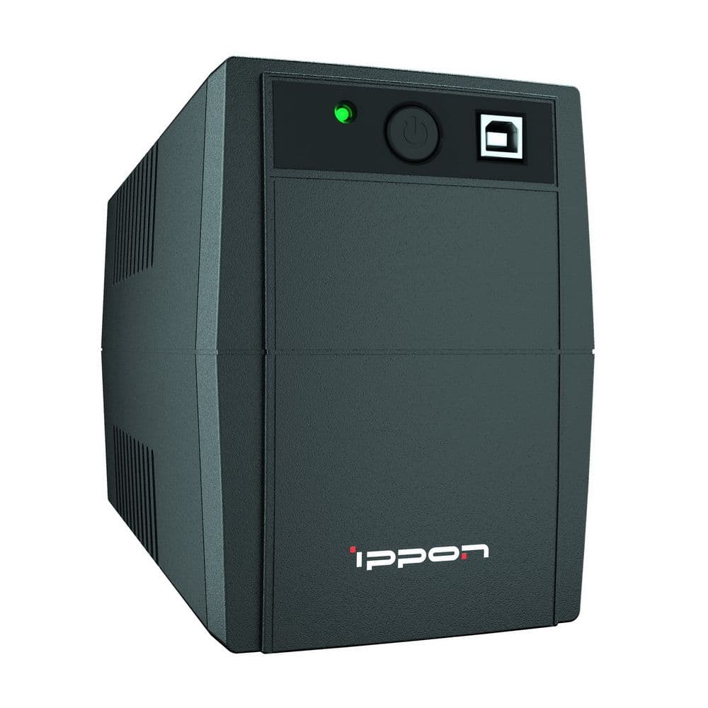 Источник бесперебойного питания Bad Pack ИБП Ippon Ippon Back Basic 850 Line-interactive 480W/850VA