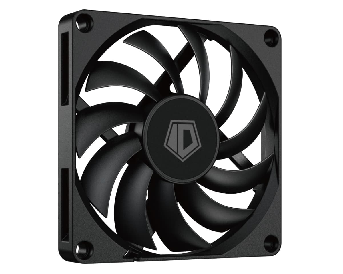 Вентилятор ID-COOLING NO-8010-PWM 80x80x10мм (120шт./кор, PWM, 4pin, черный, 800-3000об/мин) BOX