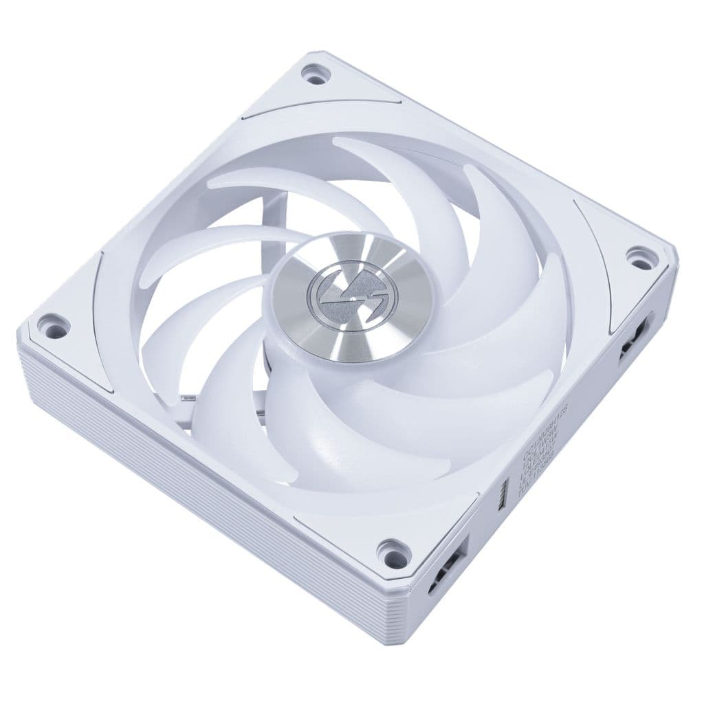Вентилятор Lian Li UNI FAN CL FLEX 120 / 12CL1F1W WHITE / 120x124x28мм (PWM, ARGB, 2150 об/мин (Max.), 29.8dBa) / G9F.12CL1F1W.R0
