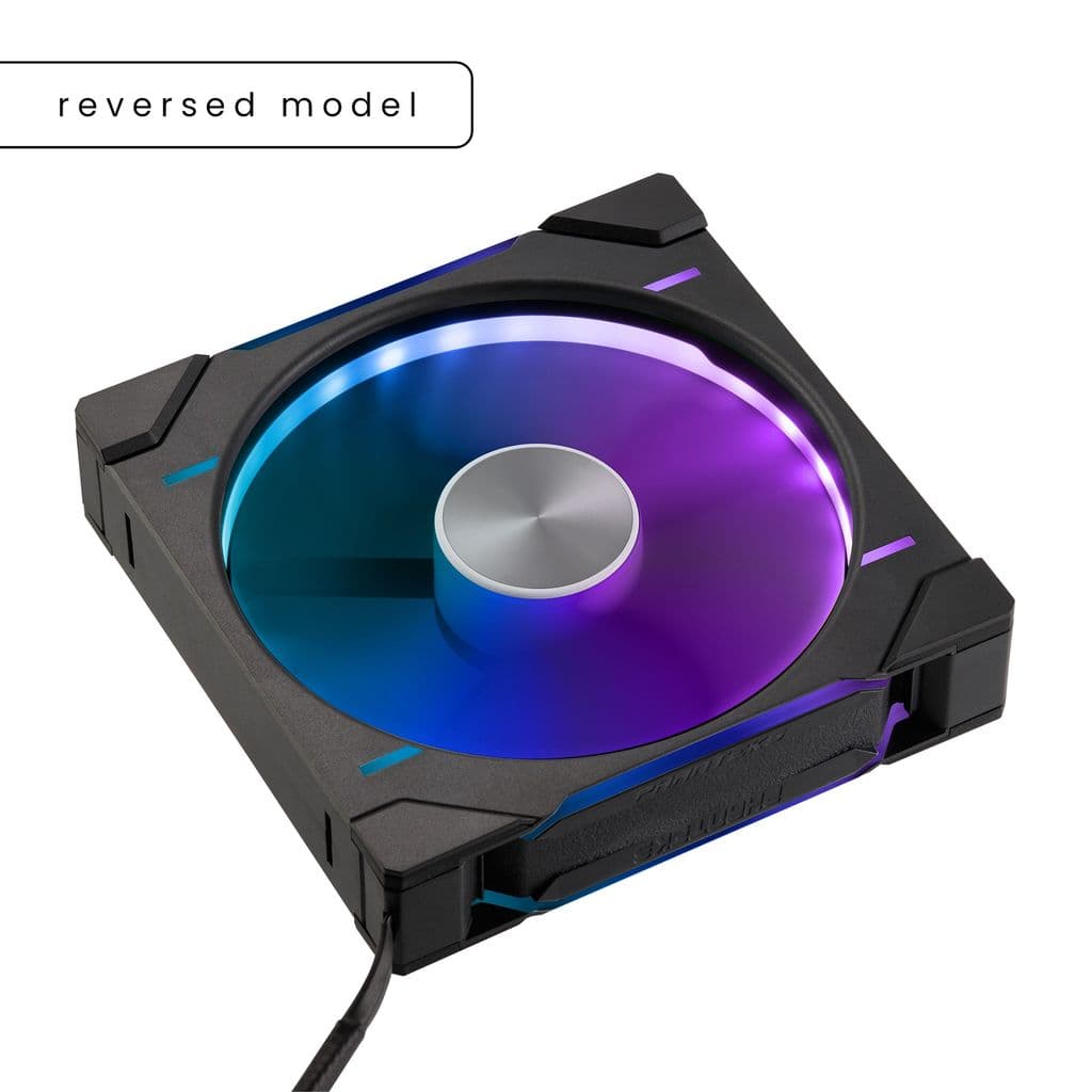 Вентилятор PHANTEKS D30 DRGB Reversed Black 140x140x30мм (PWM, 20шт./кор, 250-1800 об/мин, 32.1dBa) / PH-F140D30R_DRGB_PWM_BK01