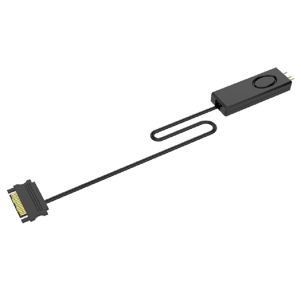 Контроллер ARGB JONSBO RC01 (100шт/кор, 5V, 3 pin, черный) Retail