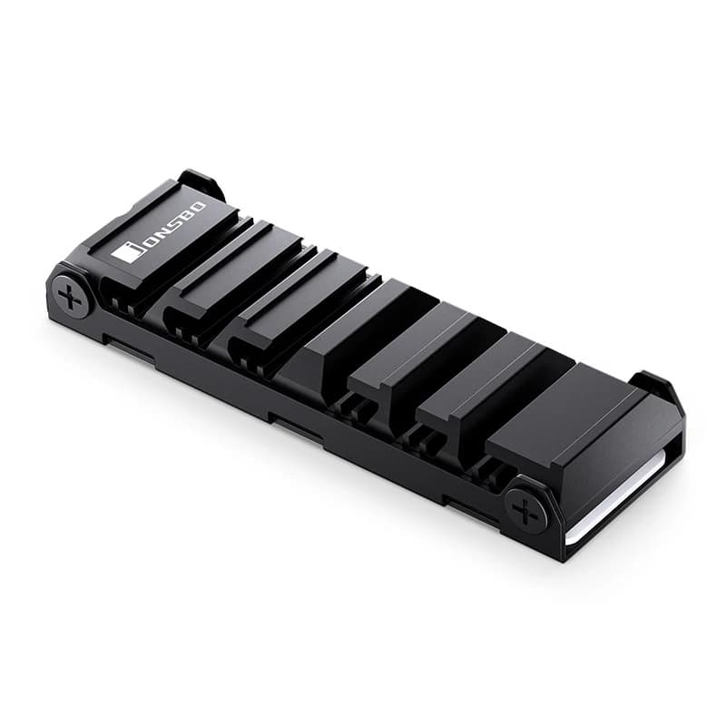 Радиатор для SSD M.2 2280 JONSBO M202 Black (черный)