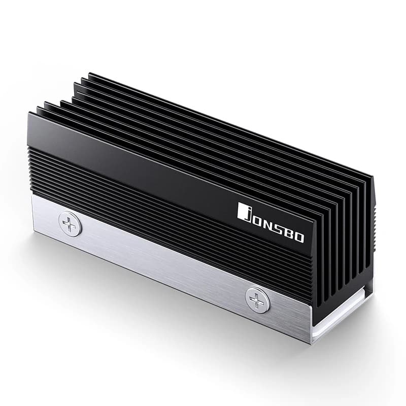 Радиатор для SSD M.2 2280 JONSBO M201 Black (черный)