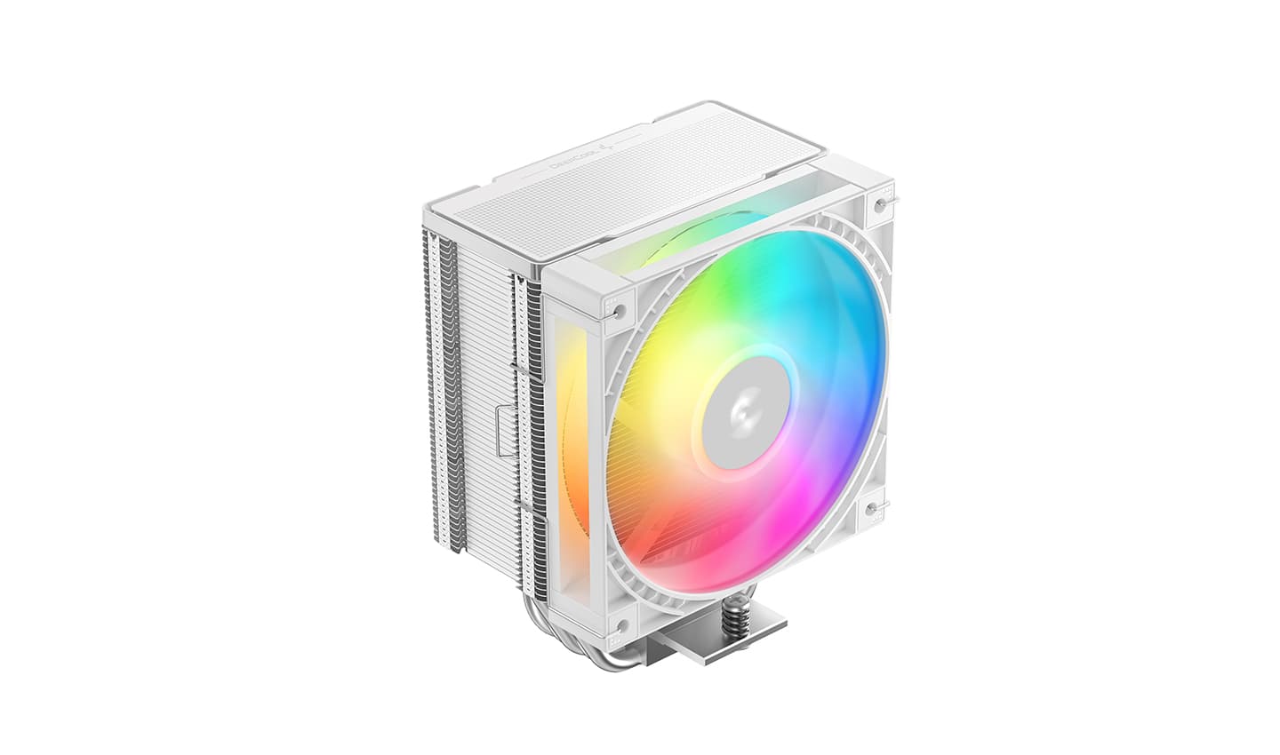 Кулер DEEPCOOL AG500 G2 WH ARGB LGA1851/1700/AM5/AM4 (12шт/кор, TDP 250W, PWM, ARGB Fan 120mm, 5 тепл.трубок, белый) RET