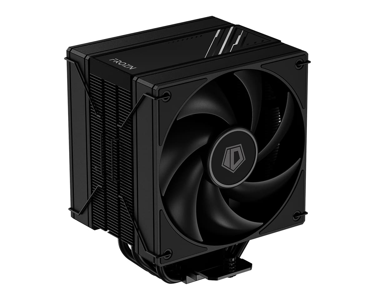 Кулер ID-COOLING FROZN A410 DK LGA1851/1700/1200/115X/AM5/AM4 (10шт/кор, TDP 230W, PWM, 4 тепл.трубки прямого контакта, DUAL FAN 120mm, черный) RET