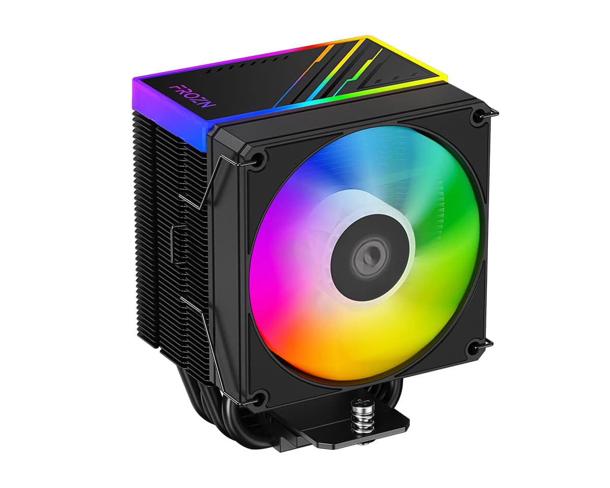 Кулер ID-COOLING FROZN A400 ARGB LGA1700/1200/115X/AM5/AM4 (15шт/кор, TDP 180W, PWM, 4 тепл.трубки прямого контакта, ARGB FAN 92mm) RET