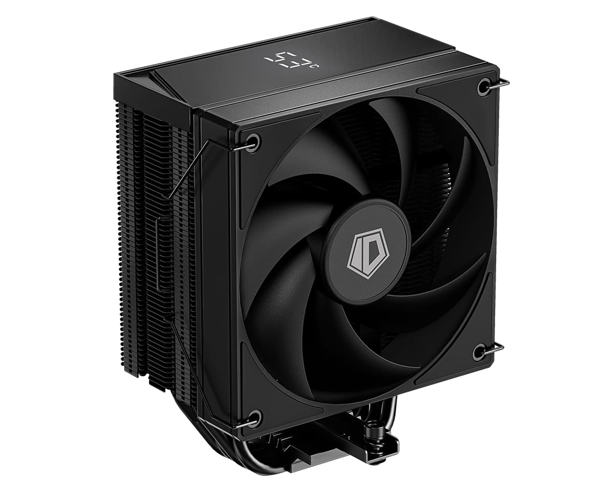 Кулер ID-COOLING FROZN A410 TD LGA1851/1700/1200/115X/AM5/AM4 (10шт/кор, TDP 220W, PWM, 4 тепл.трубки прямого контакта, FAN 120mm, черный) RET