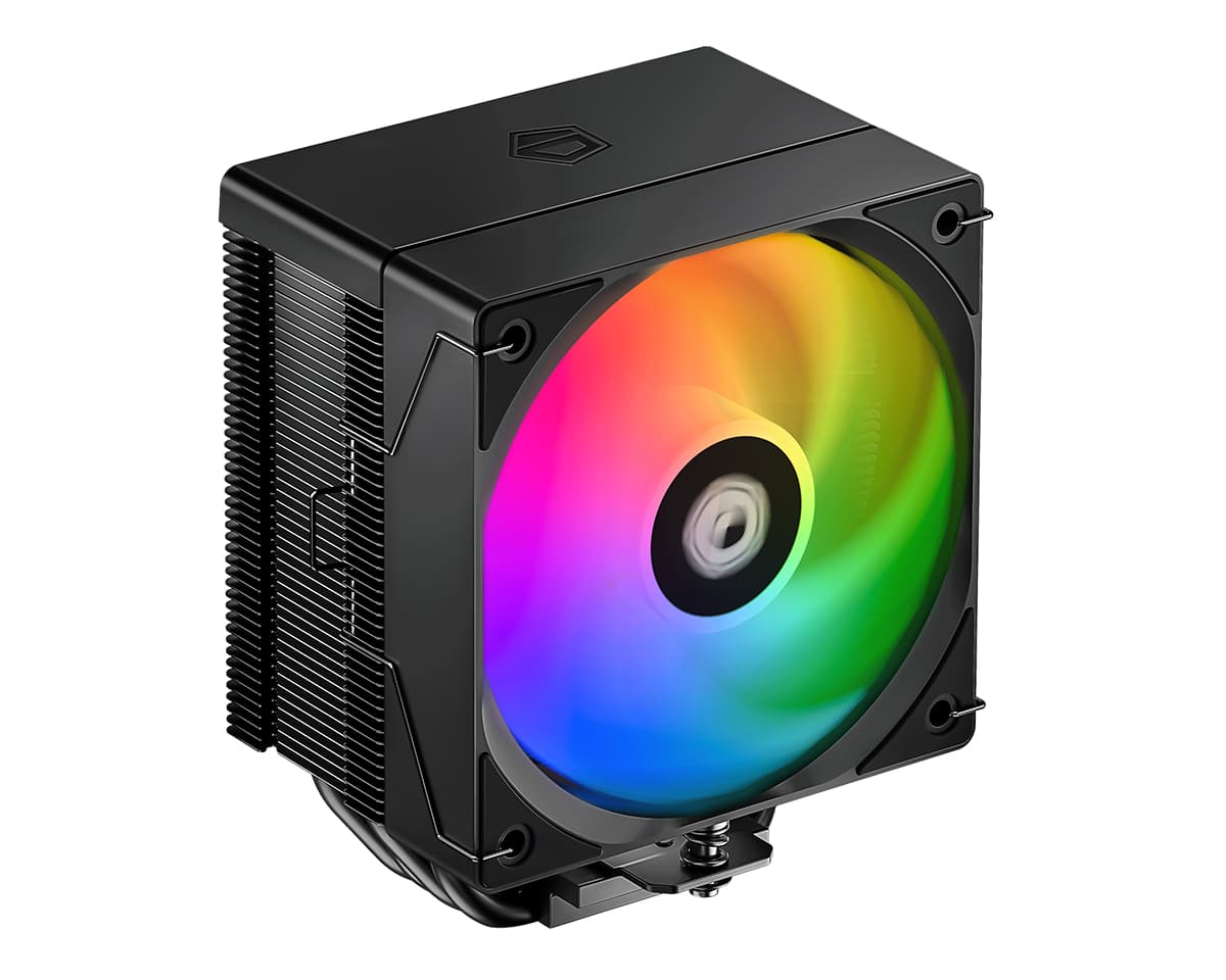 Кулер ID-COOLING SE-904-XT ARGB BLACK LGA1851/1700/1200/115X/AM5/AM4 (16шт/кор, TDP 180W, PWM, 4 тепл.трубки прямого контакта, FAN 100mm, Addressable RGB LED) RET