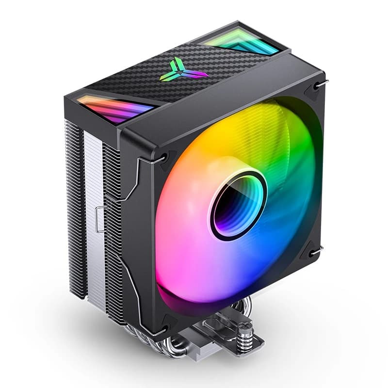 Кулер JONSBO CR-1000 V3 PRO ARGB LGA1851/1700/1200/115X/AM5/AM4 (24шт/кор, TDP 230W, PWM, 120mm ARGB LED Fan, 6 тепловых трубок, черный, 4-pin) Retail