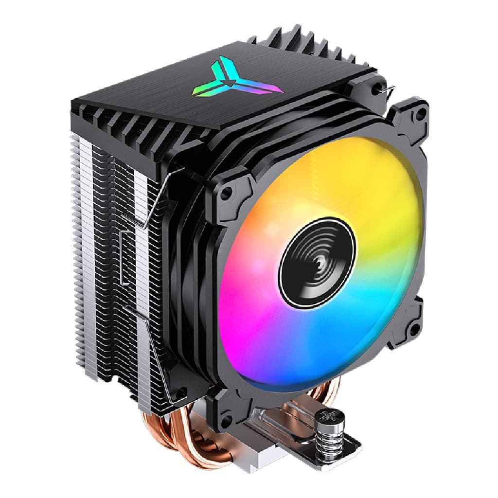 Кулер JONSBO CR-1400 E ARGB Black LGA1851/1700/1200/115X/AM5/AM4 (24шт/кор, TDP 160W, PWM, 92mm ARGB LED Fan, 4 тепловые трубки, 4-pin) Retail