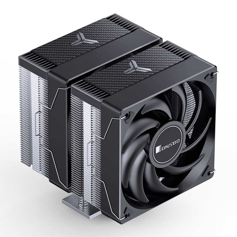 Кулер JONSBO CR-3000E LGA1700/1200/115X/AM5/AM4 (12шт/кор, TDP 260W, PWM, 2 x 120mm Black Fan, 6 тепловых трубок, 4-pin) Retail