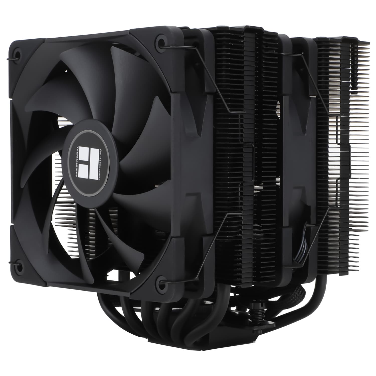 Кулер Thermalright Peerless Assassin 120 Black LGA115X/1200/1700/AM4/AM5 (Dual Tower, 2x120mm PWM Fan, медное основание, 6 тепл. трубок 6мм) / TRPA120B