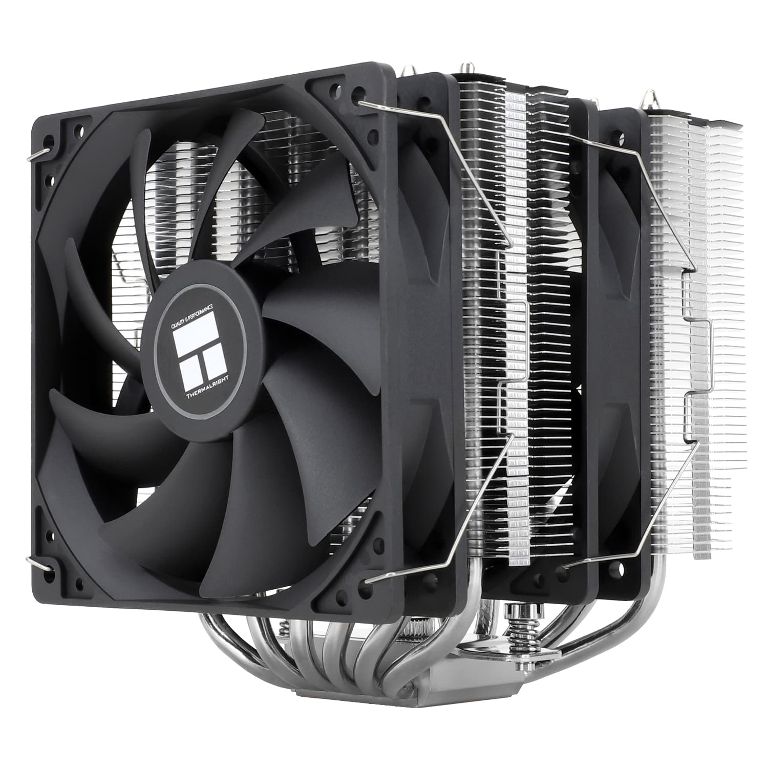 Кулер Thermalright Peerless Assassin 120 SE LGA115X/1200/1700/AM4/AM5 (Dual Tower, 2x120mm PWM Fan, медное основание, 6 тепл. трубок 6мм) / TRPA120SE