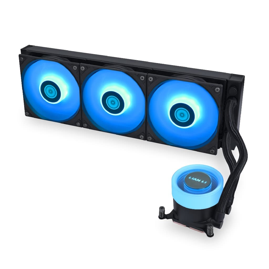 Система водяного охлаждения Lian Li GA II Lite 360 RGB Black (GA2L36RB BLACK) / 3x120mm ARGB PWM Fans / G89.GA2L36RB.R0
