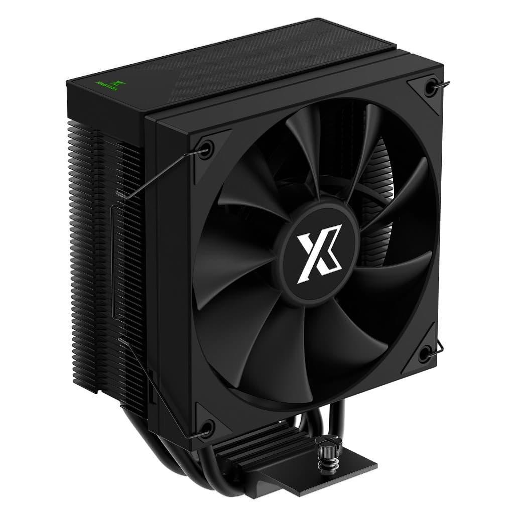 Кулер XASTRA AR400 BK LGA1851/1700/1200/115X/AM5/AM4 (20шт/кор, TDP 220W, 4 тепл.трубки , PWM FAN 120mm black , black heatsink) RET