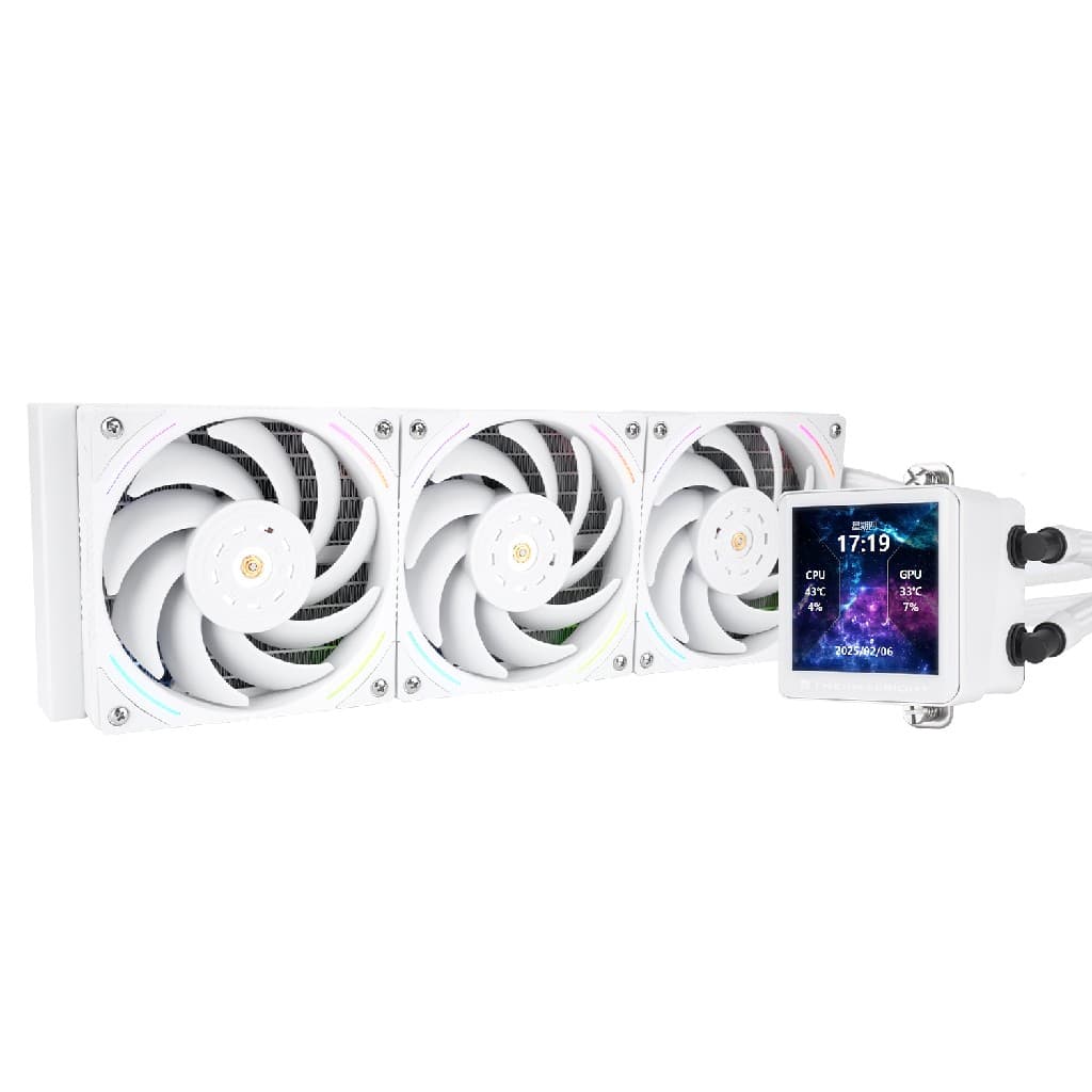 Система водяного охлаждения Thermalright Frozen Vision 360 ARGB White V2 / 3x120mm ARGB PWM Fans / TRFV360AWV2