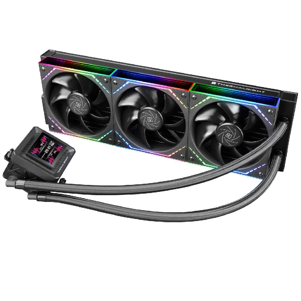 Система водяного охлаждения Thermalright Frozen Warframe SE 360 ARGB Black V2 / 3x120mm ARGB PWM Fans / TRFWSE360ABV2