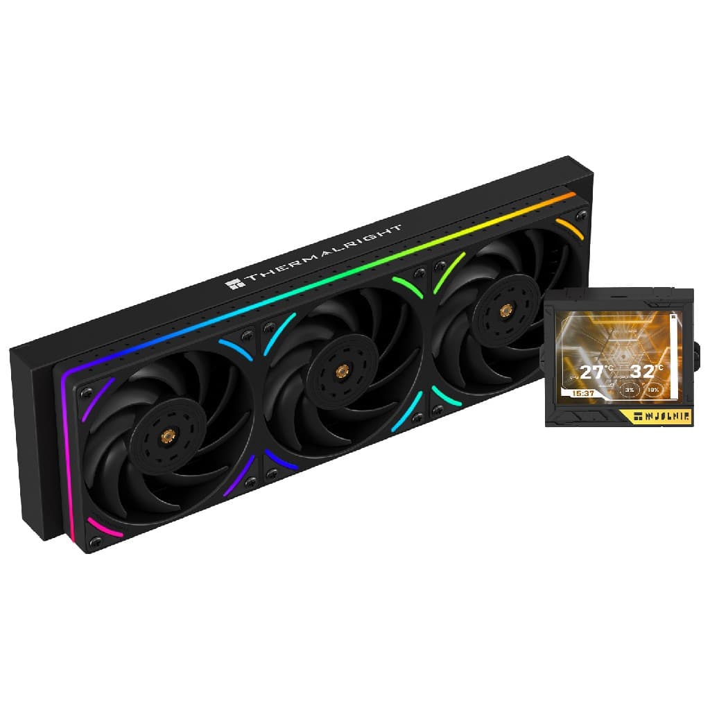 Система водяного охлаждения Thermalright Mjolnir Vision 360 UB Pro ARGB Black / 3x120mm ARGB PWM Fans / TRMV360UBPROAB