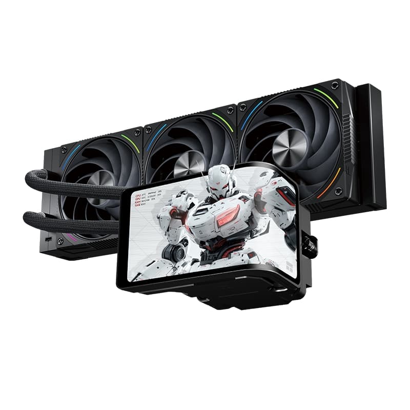 Система водяного охлаждения Thermalright Wonder Vision 360 Turbo ARGB Black / 3x120mm ARGB PWM Fans / TRWV360TAB