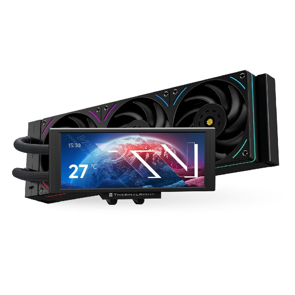 Система водяного охлаждения Thermalright Trofeo Vision 360 ARGB Black / 3x120mm ARGB PWM Fans / TRTV360AB