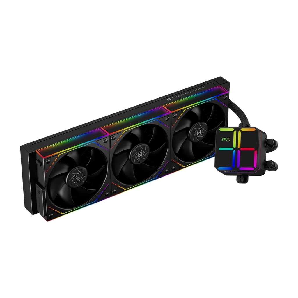 Система водяного охлаждения Thermalright Magic Qube 360 ARGB Black / 3x120mm ARGB PWM Fans / TRMQ360AB