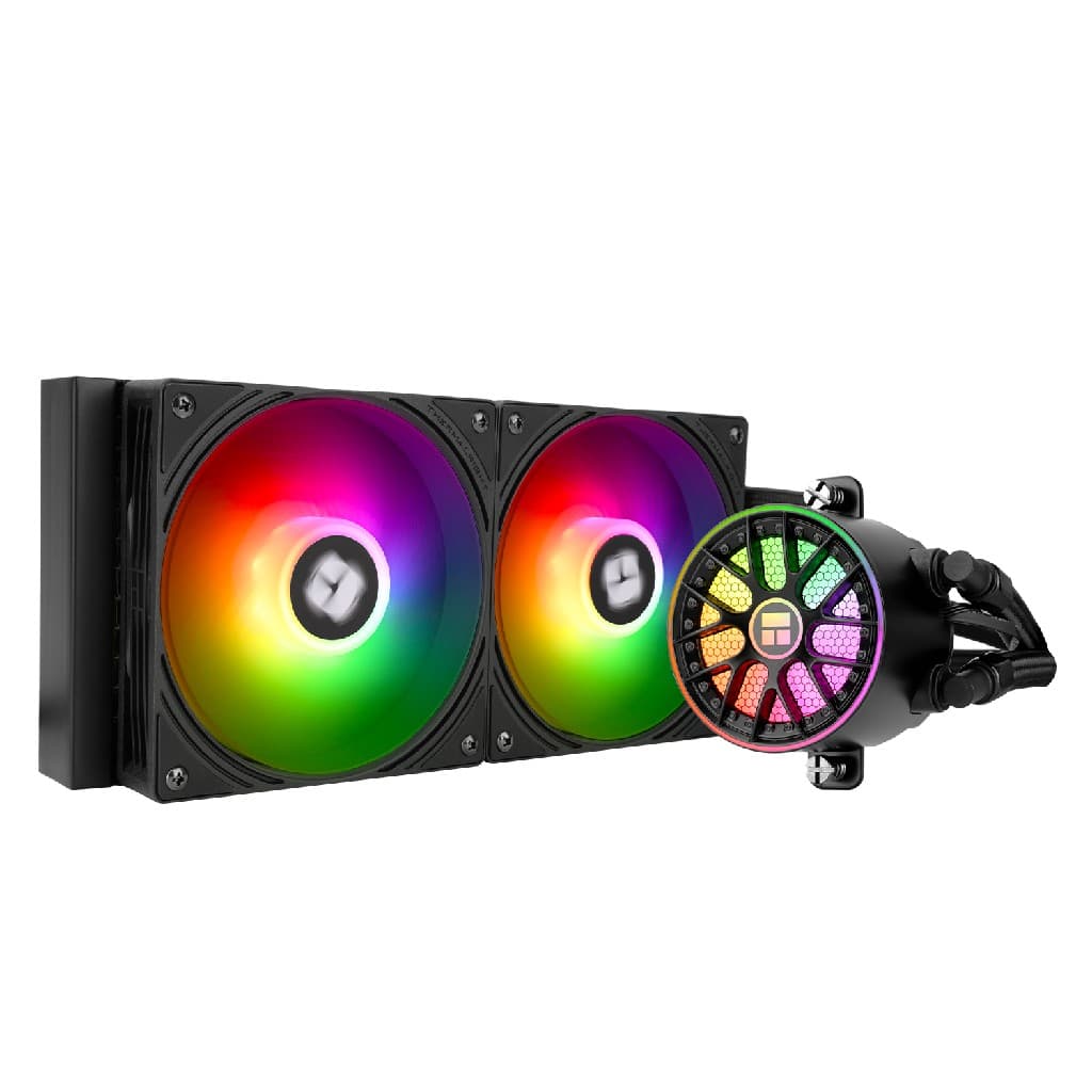 Система водяного охлаждения Thermalright Aqua Elite 240 V6 ARGB Black / 2x120mm ARGB PWM Fans / TRAE240V6AB
