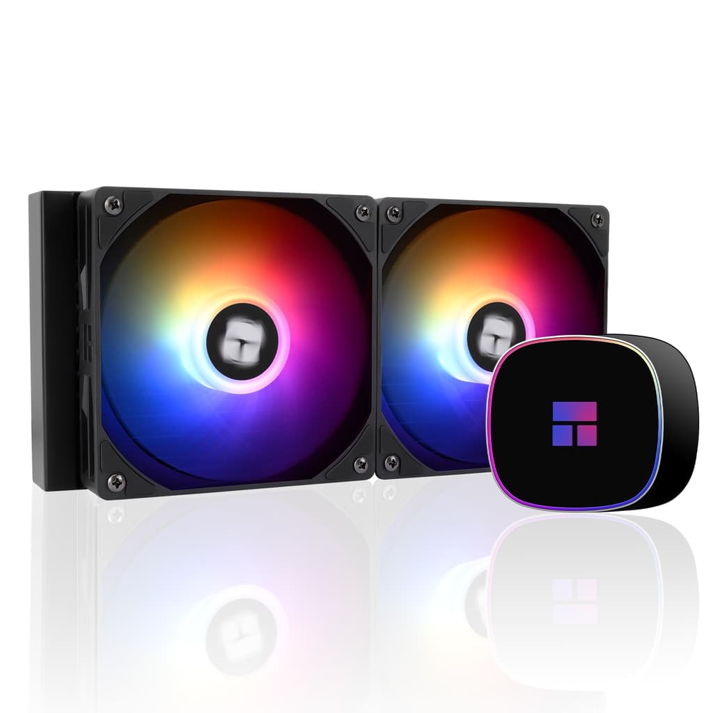 Система водяного охлаждения Thermalright Frozen Horizon 240 ARGB Black V2 / 2x120mm ARGB PWM Fans / TRFH240ABV2