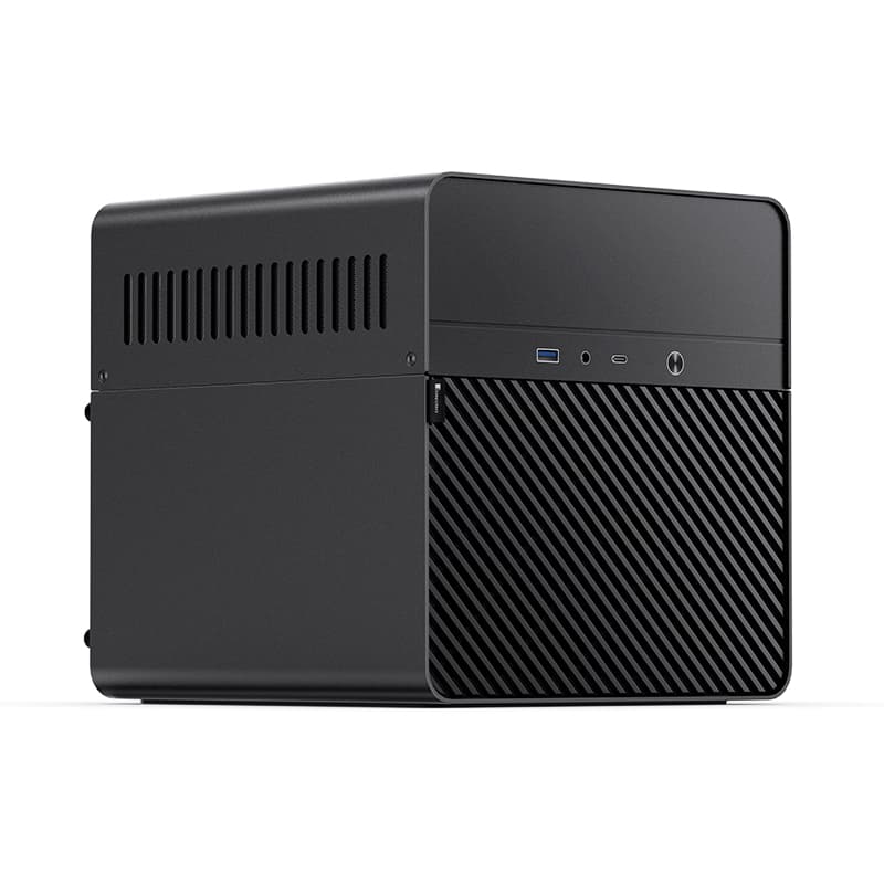 Корпус JONSBO N2 Black, 1x120mm Fan, mini-ITX, SFX, черный