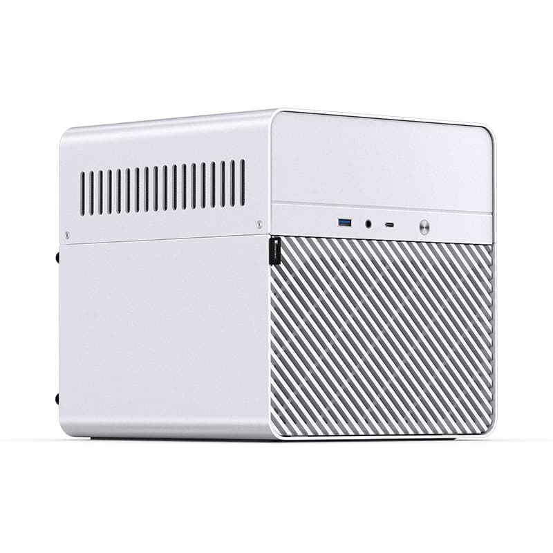 Корпус JONSBO N2 White, 1x120mm Fan, mini-ITX, SFX, белый