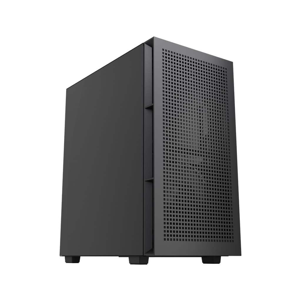 Корпус Powercase Mistral SM01 SI, Non Window, 2x120mm PWM fans, чёрный, mATX (CMMSM01-F2)