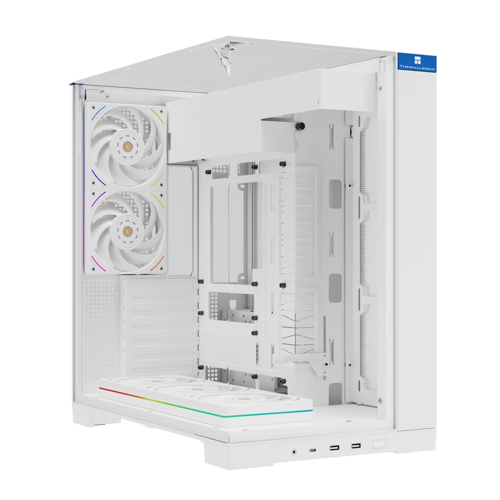 Корпус Thermalright TR-A70 White FanUB / TG / TL-UB36RW+TL-UB24W PWM Fans / USB TYPE-C / ATX / TRA70FUBW