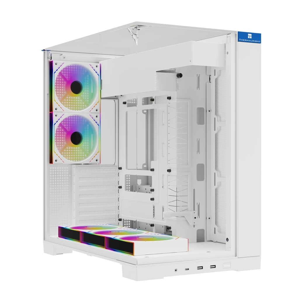 Корпус Thermalright TR-A70 White FAN5-M / TG / 5 x120mm ARGB PWM Fans / USB TYPE-C / ATX / TRA70F5MW