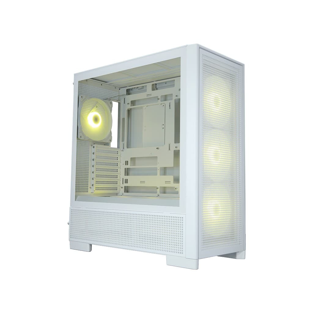 Корпус XASTRA A700 7ARGB-C10-UC White ATX/Mesh/ 1x360mm+4x140mm ARGB PWM fans /Argb+PWM HUB 10port/ Type-C / A700-1FA36A-4FL14A-C10-UC-WH