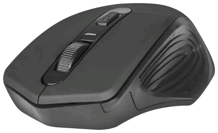 Мышь беспроводная Defender Datum MB-345 черный,4 кнопки, 800-1600 dpi 52345