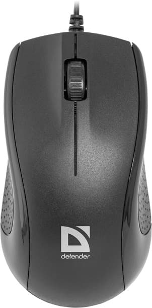 Мышь проводная Defender Optimum MB-160 USB B(Черный) 2кн+кл 100dpi (52160)