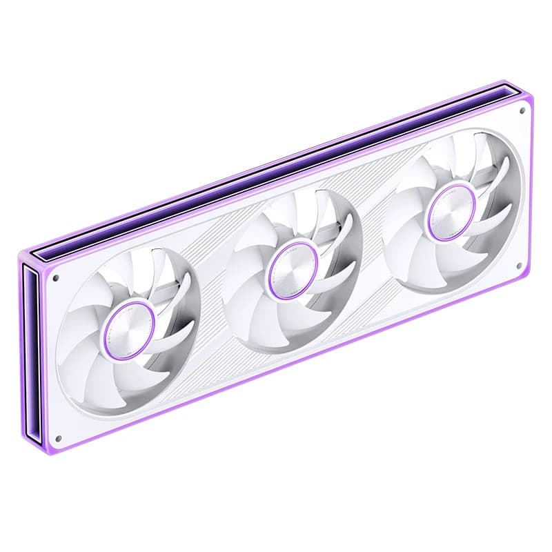 Вентилятор JONSBO ZE-360W (3 in 1) 362х123х28мм (20шт/кор, PWM, ARGB LED, 700-1800об/мин, белый) Retail