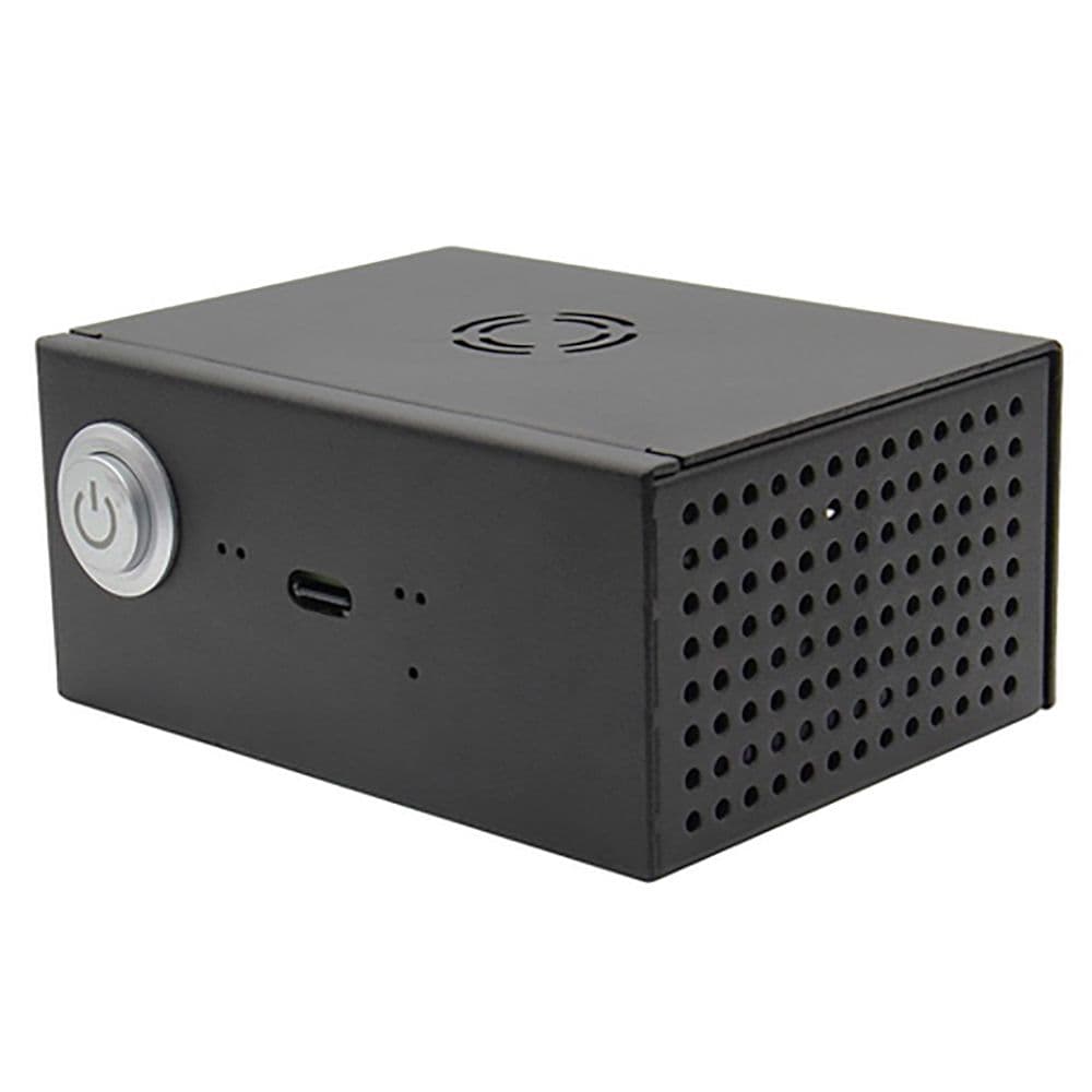 Корпус ACD KP561 Metal Case + Power Control Switch + Cooling Fan Kit for Raspberry Pi X820 v3.0 (X800) SSD&HDD SATA Storage Boar