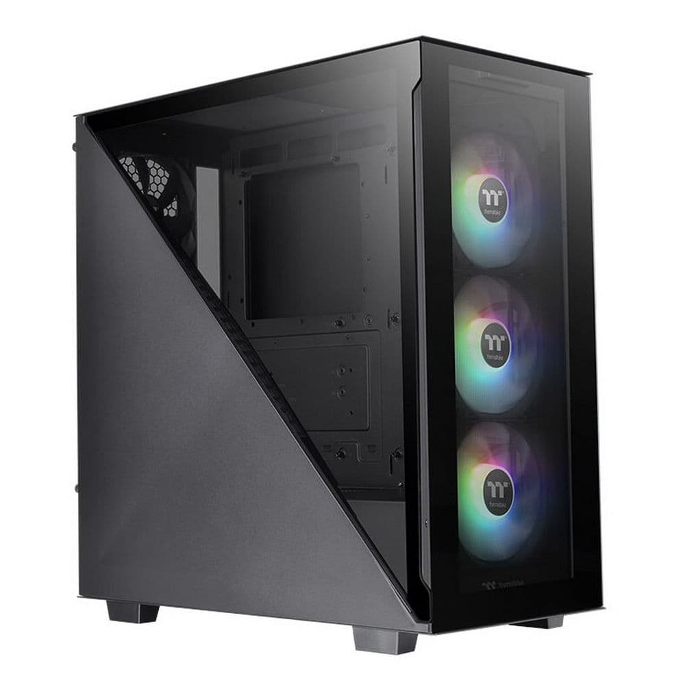 Корпус Thermaltake Divider 300 TG ARGB CA-1S2-00M1WN-01 Black/Win/SPCC/Tempered Glass*2/120mm Standard Fan*1/120mm CA-1S2-00M1WN